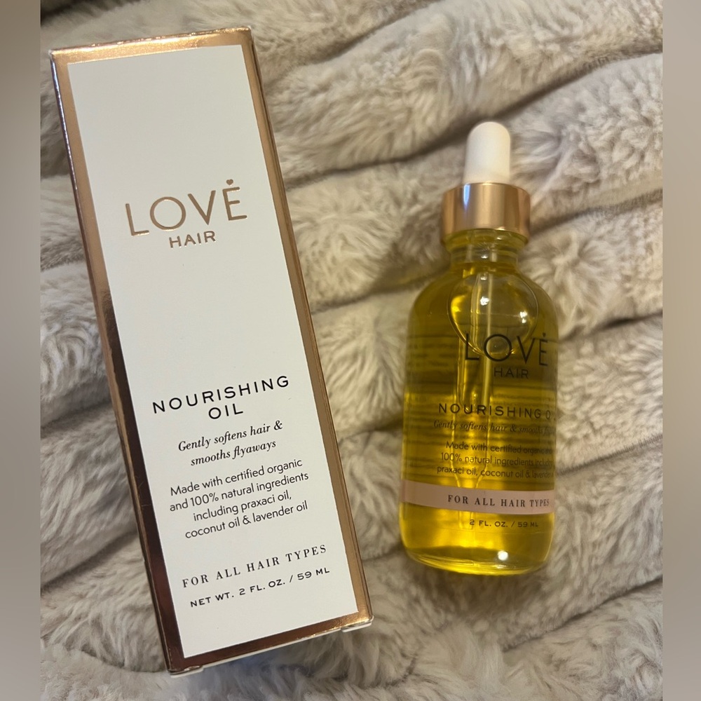 LOVE Hair Nourishing Oil 2 fl oz Organic Cruelty Free All Natural Vegan Oil - Picture 10 of 10